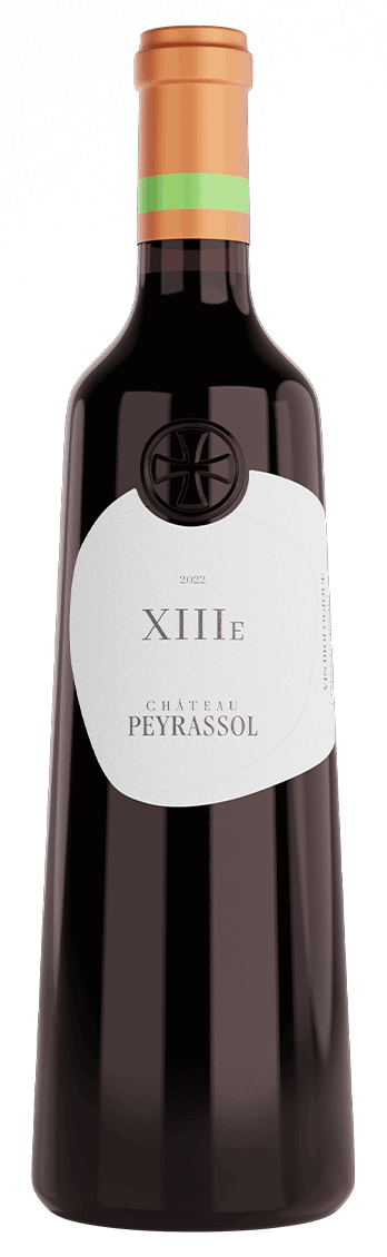 XIIIE-Rouge-2022 La Bastide Peyrassol, rosé du domaine de la Commanderie de Peyrassol (vin de provence)