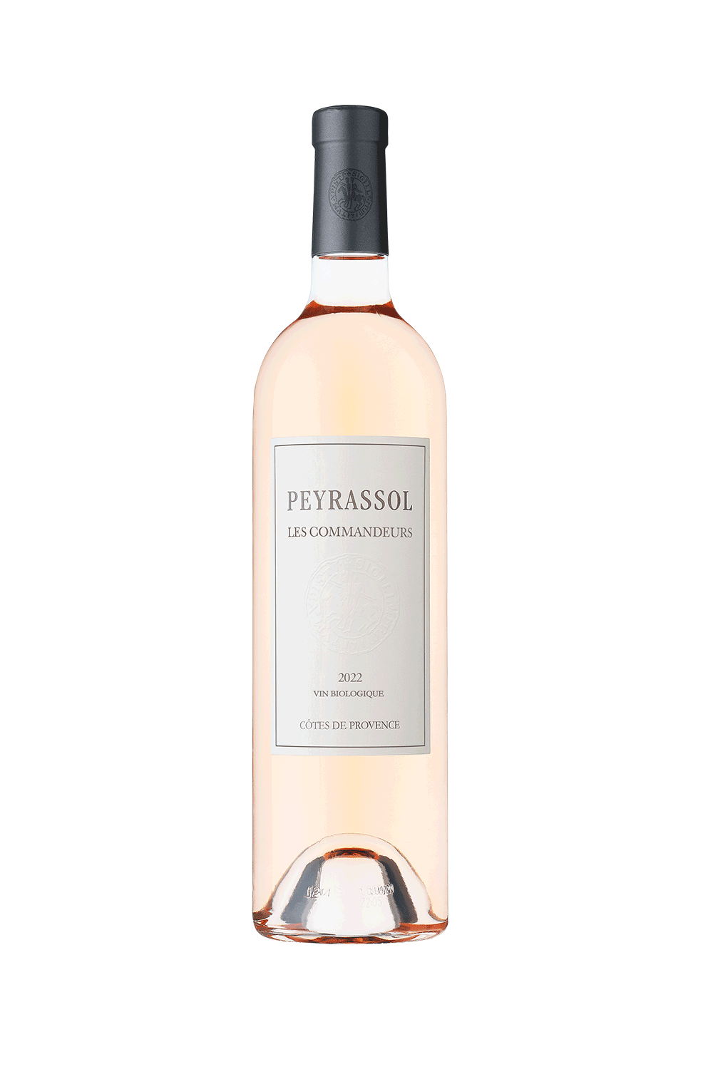 Cuvée 1204 Peyrassol, vin rosé de gastronomie du domaine de la Commanderie de Peyrassol (vin de provence)