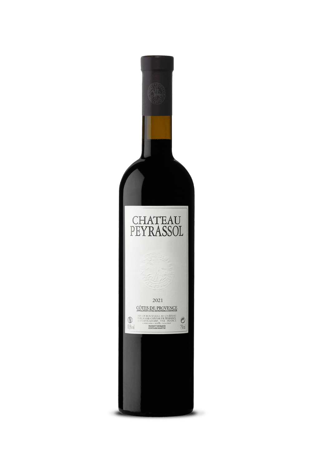 Château Peyrassol rouge 2021, vin blanc du domaine de la Commanderie de Peyrasol (vin de provence)